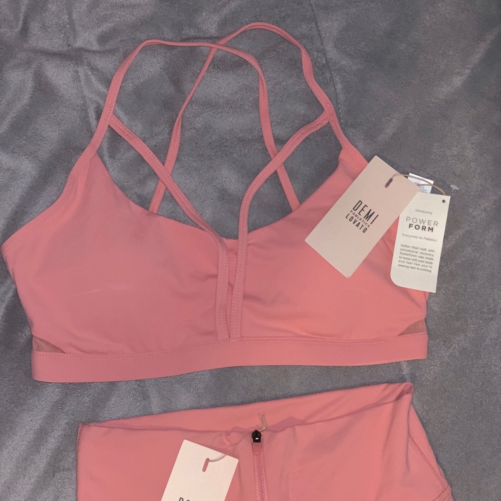 Fabletics Demi Lovato collection sport bra